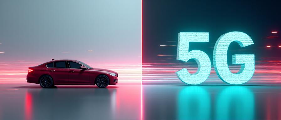 رسم بياني يوضح الفرق الهائل في سرعة التحميل بين تقنية 4G و 5G